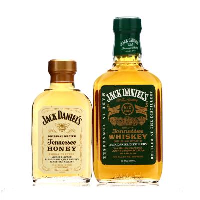 Jack Daniel's Old No.7 Green Label & Honey Liqueur 20cl & 10cl