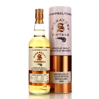 Glen Scotia 1991 Signatory Vintage 20 Year Old