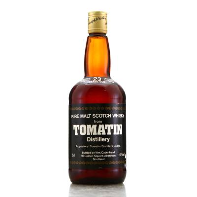 Tomatin 1958 Cadenhead's 23 Year Old