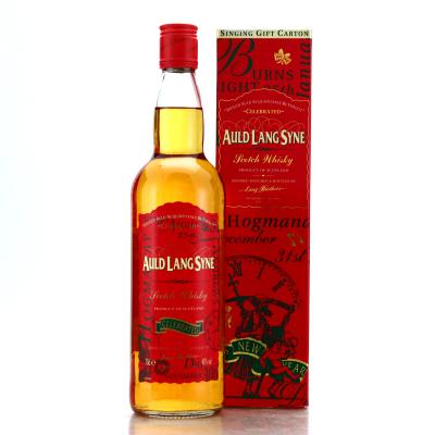 Auld Lang Syne Scotch Whisky