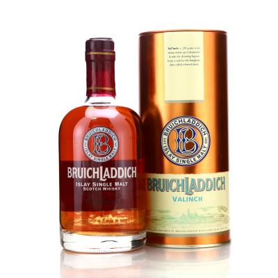 Bruichladdich 1989 Valinch 'The Queens Award' / Signed