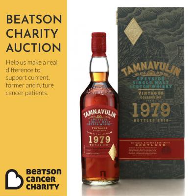 Tamnavulin 1979 Vintages Collection 39 Year Old / Charity Lot