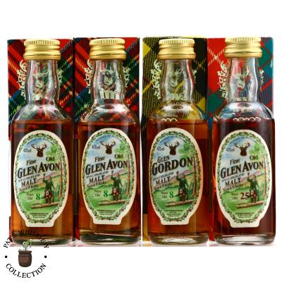 Glen Avon Gordon and MacPhail Miniature x 4