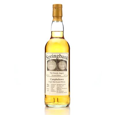 Springbank 1995 Greedy Angels 21 Year Old