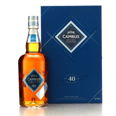 Cambus 1975 Cask Strength 40 Year Old