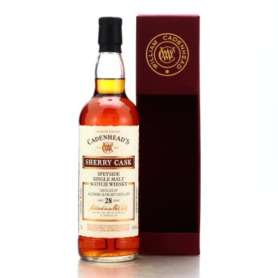 Aultmore 1989 Cadenhead's 28 Year Old Sherry Cask