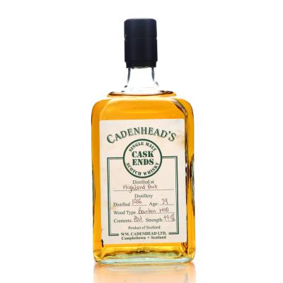 Highland Park 1986 Cadenhead's 29 Year Old Cask Ends