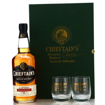 Glenturret 1990 Chieftain's 11 Year Old Port Finish Gift Pack