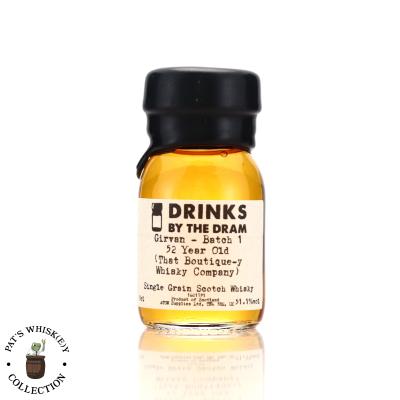 Girvan 52 Year Old That Boutique-y Whisky Company Batch #1 Sample