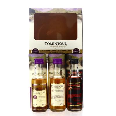 Tomintoul Gift Pack Miniature x 3