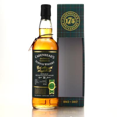 Miltonduff 1978 Cadenhead's 38 Year Old / 175th Anniversary