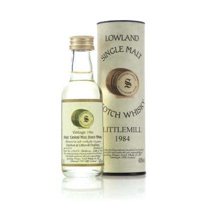 Littlemill 1984 Signatory Vintage Miniature