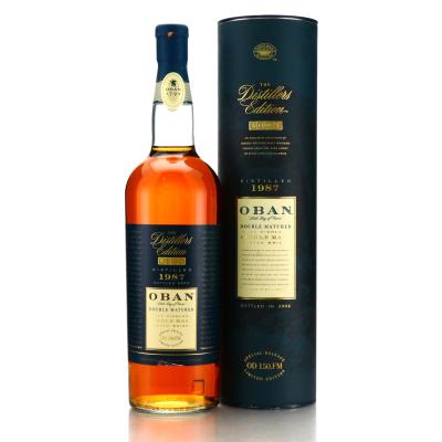 Oban 1987 Distillers Edition OD150.FM 1 Litre