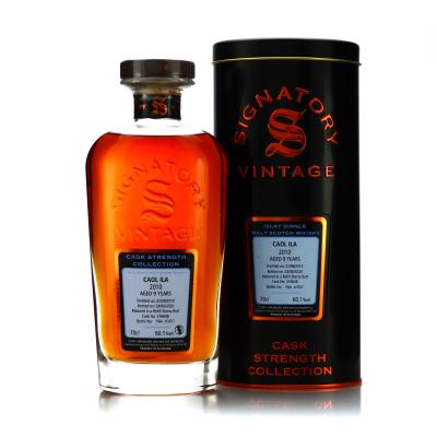 Caol Ila 2010 Signatory Vintage 9 Year Old Cask Strength