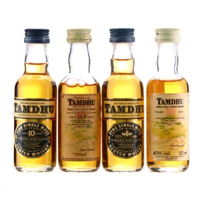 Tamdhu Single Malt Miniatures x 4