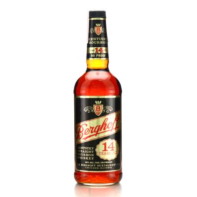 Berghoff 14 Year Old Kentucky Straight Bourbon 1989 / Stitzel-Weller