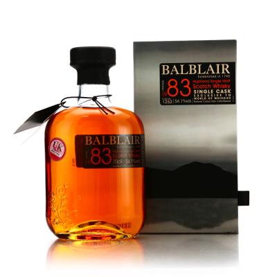 Balblair 1983 Single Cask #1252 / World of Whiskies Glasgow