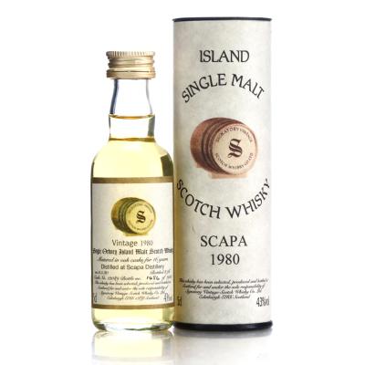 Scapa 1980 Signatory Vintage 16 Year Old Miniature