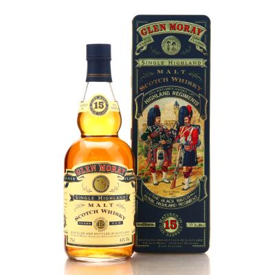 Glen Moray 15 Year Old 1980s / Black Watch Highland Regiment