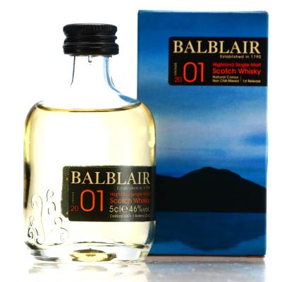 Balblair 2001 1st Release Miniature