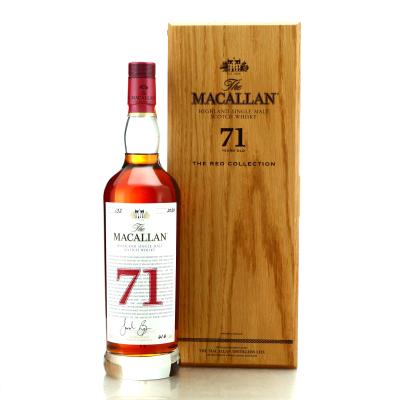 Macallan 71 Year Old The Red Collection