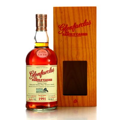 Glenfarclas 1991 Family Cask #210 / SWA 10th Anniversary