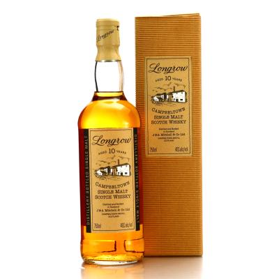 Longrow 10 Year Old 75cl 1990s / US Import