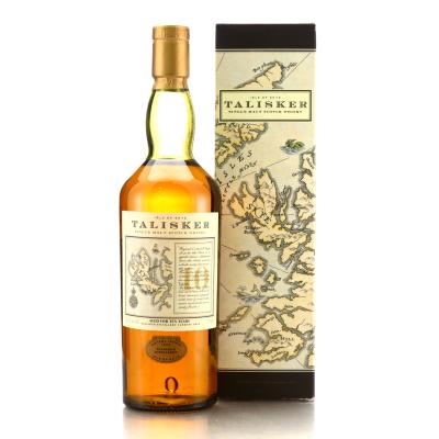 Talisker 10 Year Old Map Label 75cl 1990s / US Import