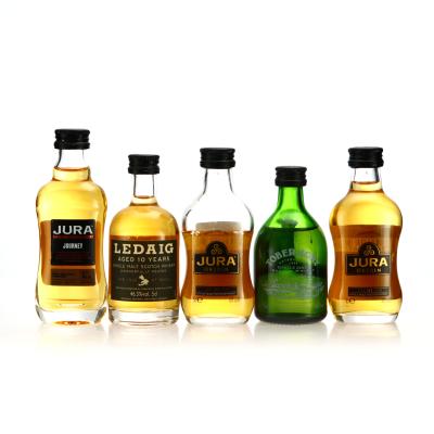 Island Single Malt Miniature x 5