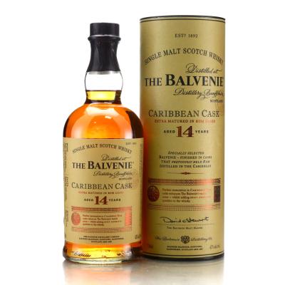 Balvenie 14 Year Old Caribbean Cask 75cl / US Import