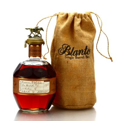 Blanton's Straight from the Barrel dumped 2002