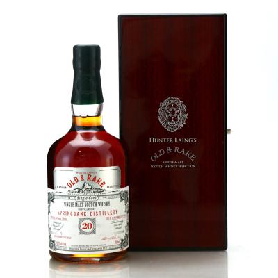 Springbank 1996 Hunter Laing 20 Year Old / Old and Rare