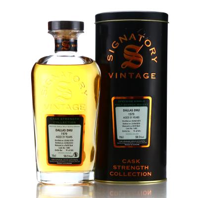 Dallas Dhu 1979 Signatory Vintage 31 Year Old Cask Strength