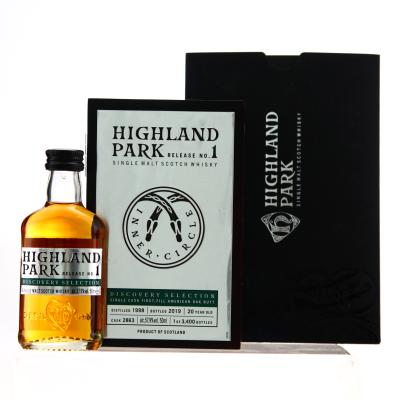 Highland Park 1998 Discovery Selection 20 Year Old Miniature 