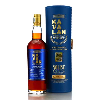 Kavalan Solist Cask Strength Vinho Barrique / 59.4%