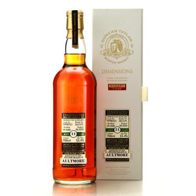 Aultmore 2008 Duncan Taylor 11 Year Old Sherry Cask