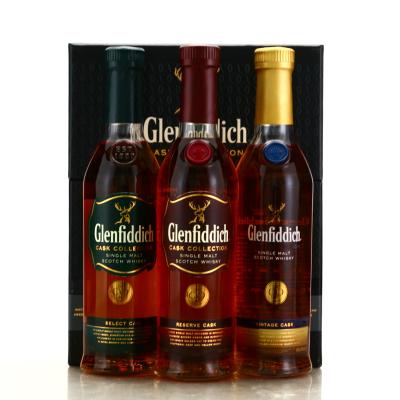 Glenfiddich Cask Collection 3 x 20cl