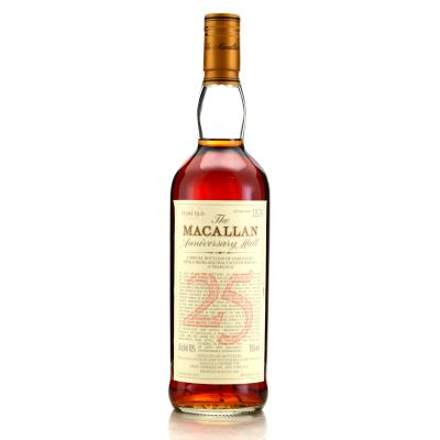 Macallan 1972 Anniversary Malt 25 Year Old 75cl / US Import