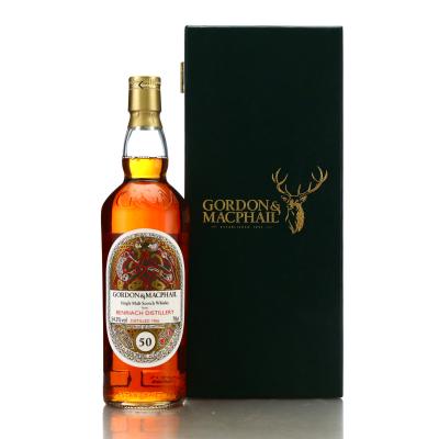 Benriach 1966 Gordon and MacPhail 50 Year Old 'Book of Kells' / LMDW 60th Anniversary