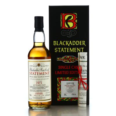 Ladyburn 1973 Blackadder 43 Year Old Statement