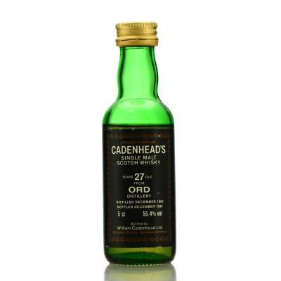 Glen Ord 1962 Cadenhead's 27 Year Old Miniature