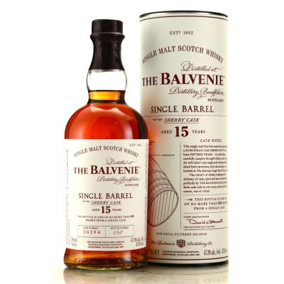 Balvenie 15 Year Old Sherry Cask Single Barrel #16284