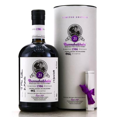 Bunnahabhain 1986 21 Year Old / Feis Ile 2008