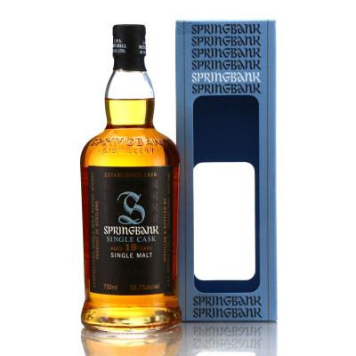 Springbank 1996 Single Rum Cask 19 Year Old 75cl / Pacific Edge