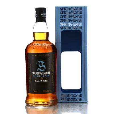 Springbank 1997 Single Re-Charred Sherry Cask 19 Year Old 75cl / Pacific Edge