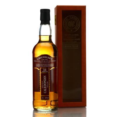 Caledonian 1988 Cadenhead's 33 Year Old