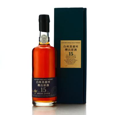 Yamazaki Suntory Single Malt 15 Year Old 60cl