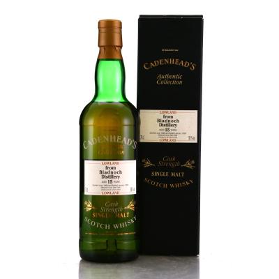 Bladnoch 1980 Cadenhead's 15 Year Old