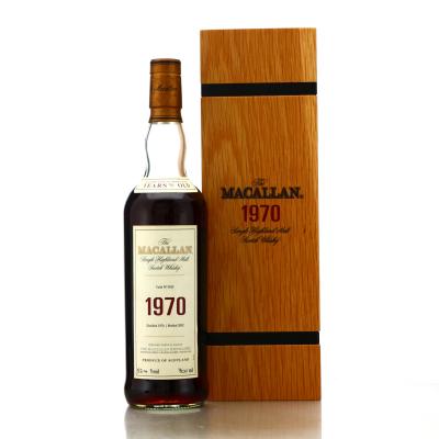 Macallan 1970 Fine and Rare 31 Year Old #9033