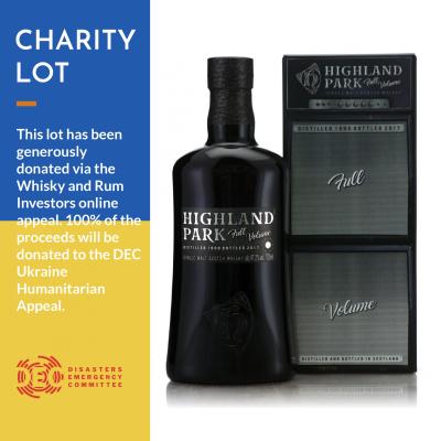 Highland Park 1999 Full Volume - WARI Charity Lot